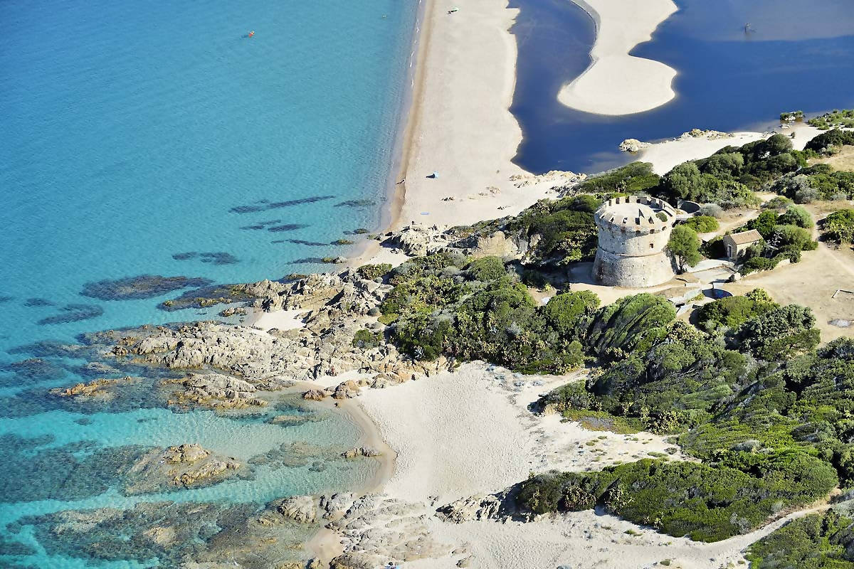 La Corse vue d'oiseau