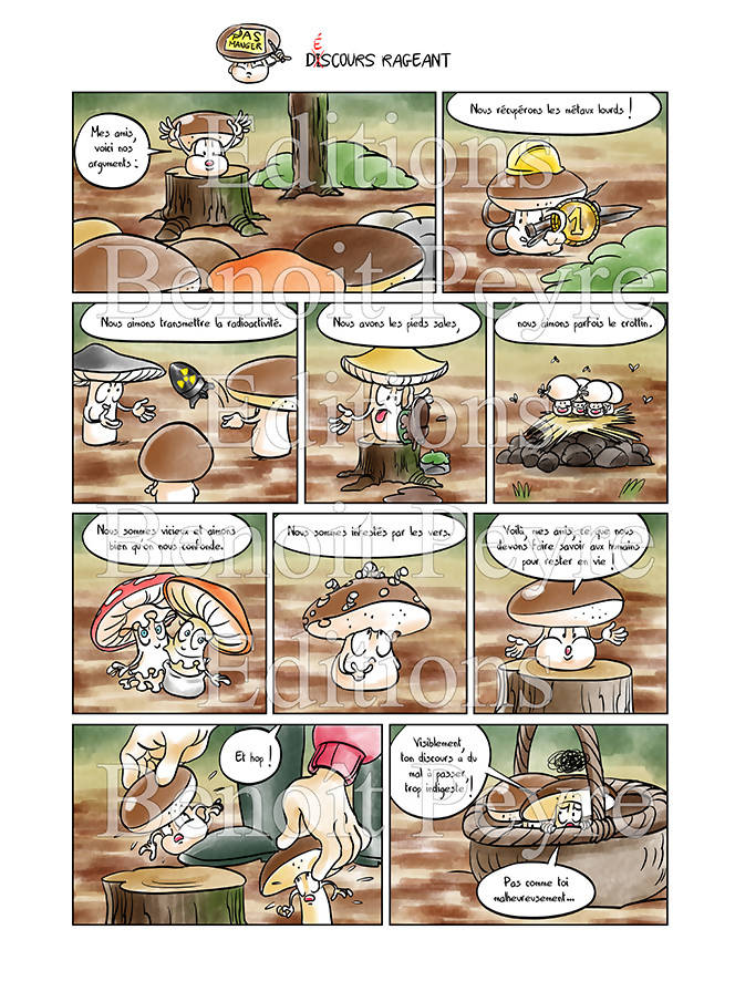 Champignon sur Ru
