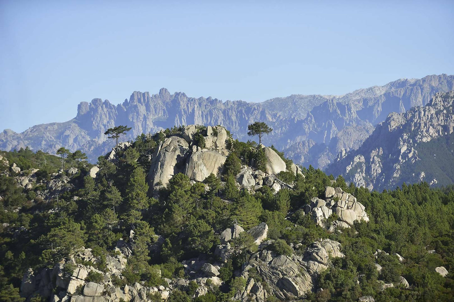 La Corse vue d'oiseau