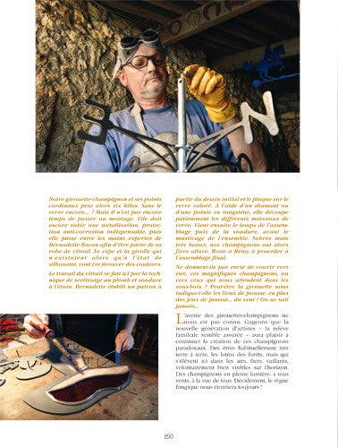 Champignons, l'Art et la Matière (Chapeau l'artiste !)
