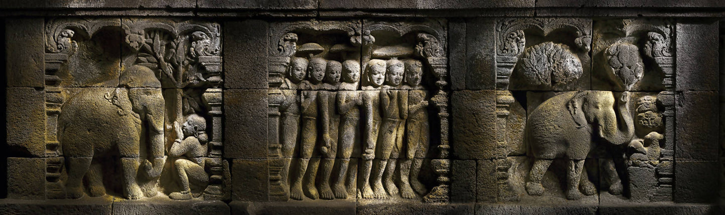 Borobudur Under The Full Moon